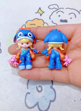 散货二创PU史迪仔安琪Dora大表姐公仔配件