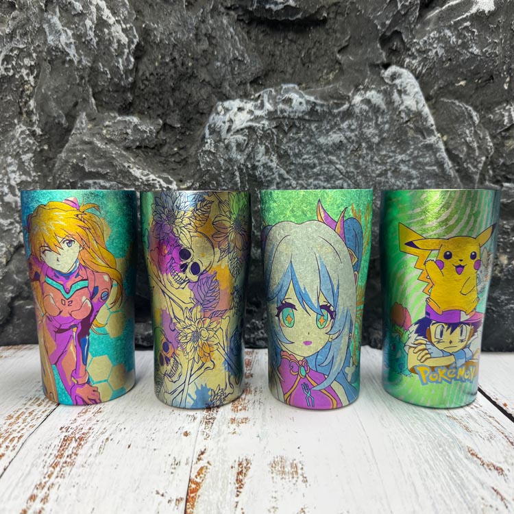 彩钛钛杯-随手杯男女高档全钛泡茶杯广口杯子时尚简约精致礼物