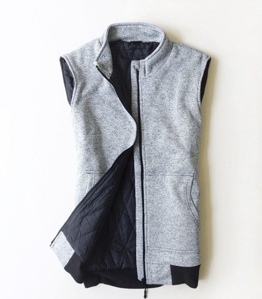 Débardeur homme Cotton vest pour automne - Ref 1599233 Image 1