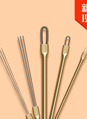 纹理弹簧刮刀螺纹皮肤黄铜不锈钢美国土精雕油泥NSP石粉黏土手办