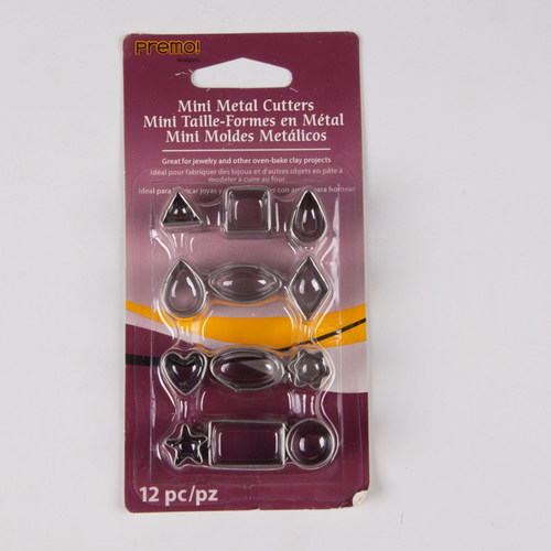 sculpey软陶泥金属几何形状模具