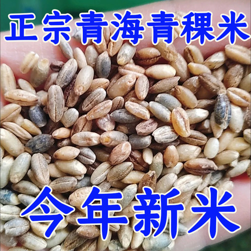 青海格尔木去皮新米蓝青稞米