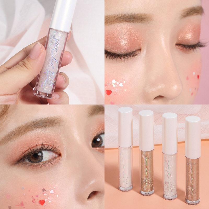 厂家直销 人鱼星闪眼线液女卧蚕笔眼妆珠光亮片液体眼影防水正品