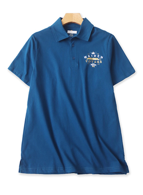 短袖翻领印花POLO衫 夏季新款显瘦宽松休闲男T恤衫 外贸上衣08132