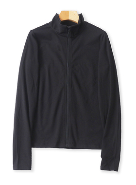 外贸立领运动外套 春秋新款长袖时尚卫衣女装微弹力休闲上衣20403