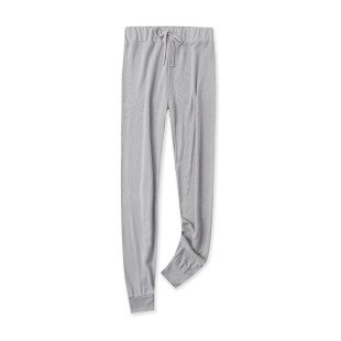 松紧腰针织休闲卫裤 夏季新款收脚口运动弹力显瘦女宽松长裤14443