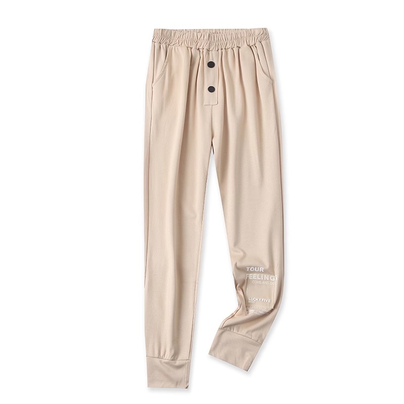 爱丽爱熙常规束脚卫裤