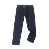 百搭时尚 新款 小脚裤 女修身 子17212 外贸拼接牛仔裤 拉链长裤 春夏季