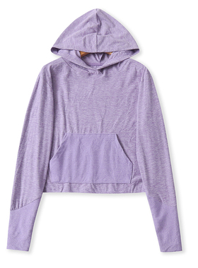 外贸长袖连帽卫衣 春秋新款宽松休闲时尚帽衫女打底短款上衣07123