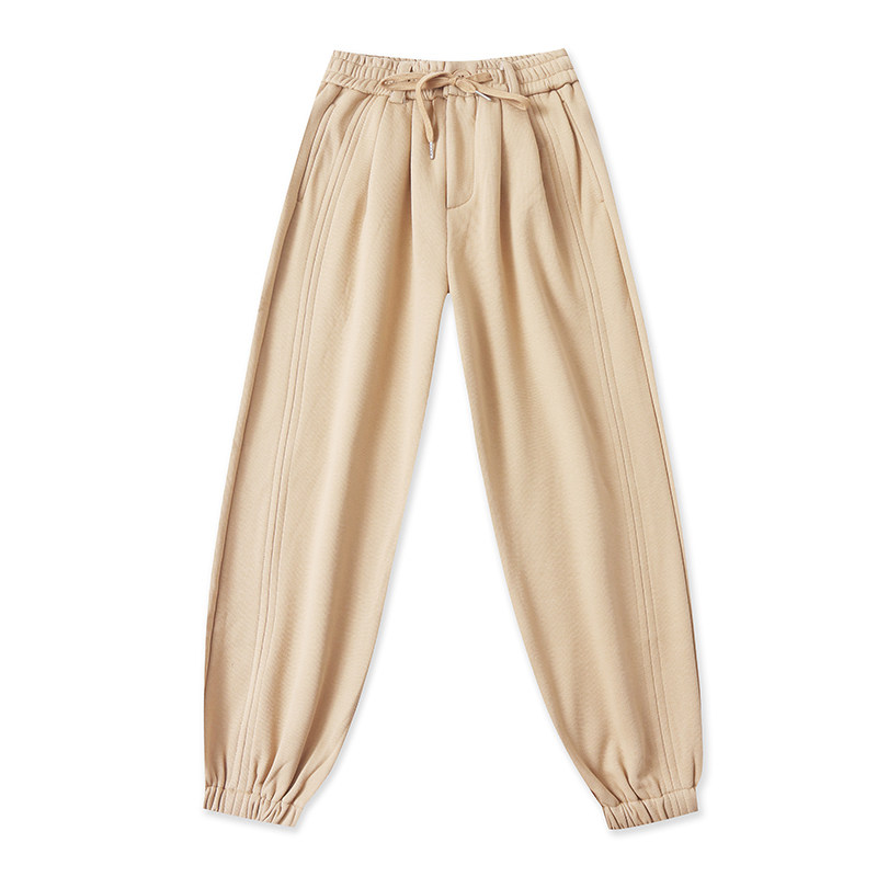 厚一体绒休闲运动卫裤 秋冬新款显瘦女收脚口加绒时尚长裤子22484,女装/女士精品,休闲裤,淘宝优惠券,粉丝福利购,淘宝优惠卷