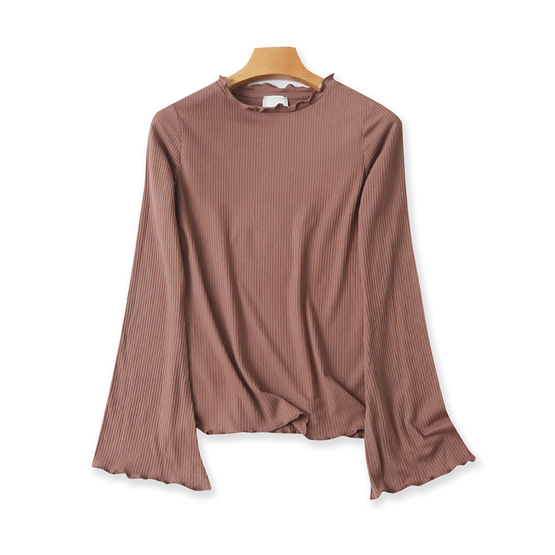 爱丽爱熙针织衫圆领打底衫T恤衫