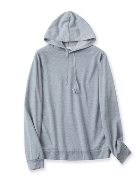 外贸连帽毛圈卫衣 春秋新款长袖显瘦帽衫 男女装打底衫上衣 22323