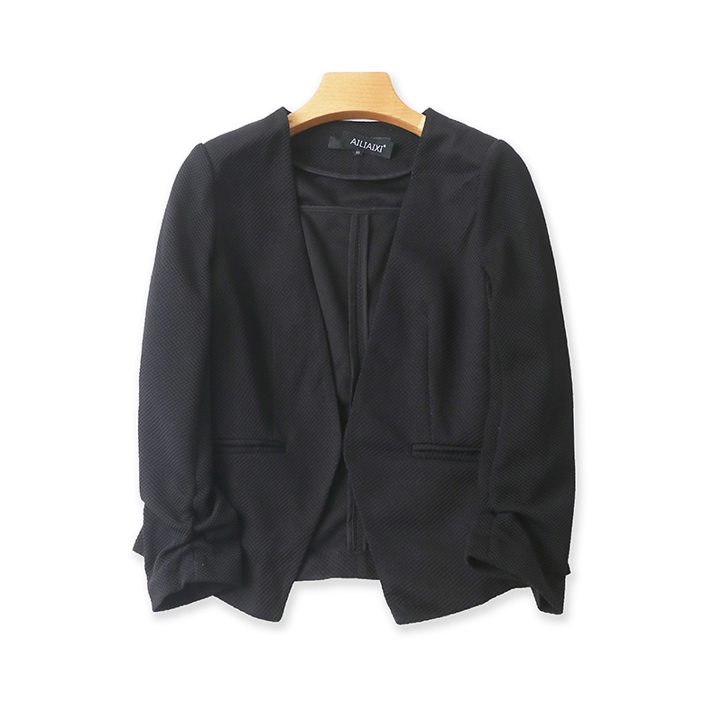 爱恋I爱熙百搭7分外套短款小西装