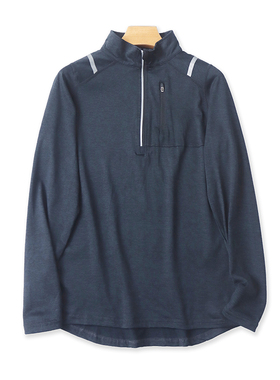 半高领套头速干衣 春秋新款显瘦打底T恤衫 女时尚瑜伽服上衣14182