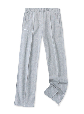 松紧腰毛圈休闲裤 春秋新款直筒卫裤 显瘦运动宽松外贸裤子 16162