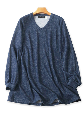 春季新款毛圈卫衣 女装v领套头长袖宽松显瘦打底衫 外贸上衣09394