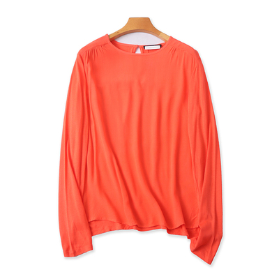 爱丽爱熙宽松套头衫长袖衬衫上衣