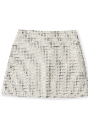 外贸小香风短款包臀裙 春秋新款百搭时尚女显瘦气质半身裙子17274