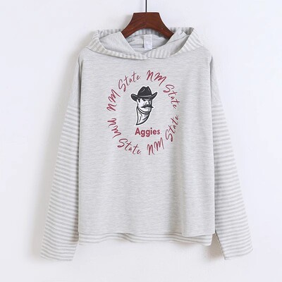 外贸连帽毛圈棉质长袖卫衣时尚