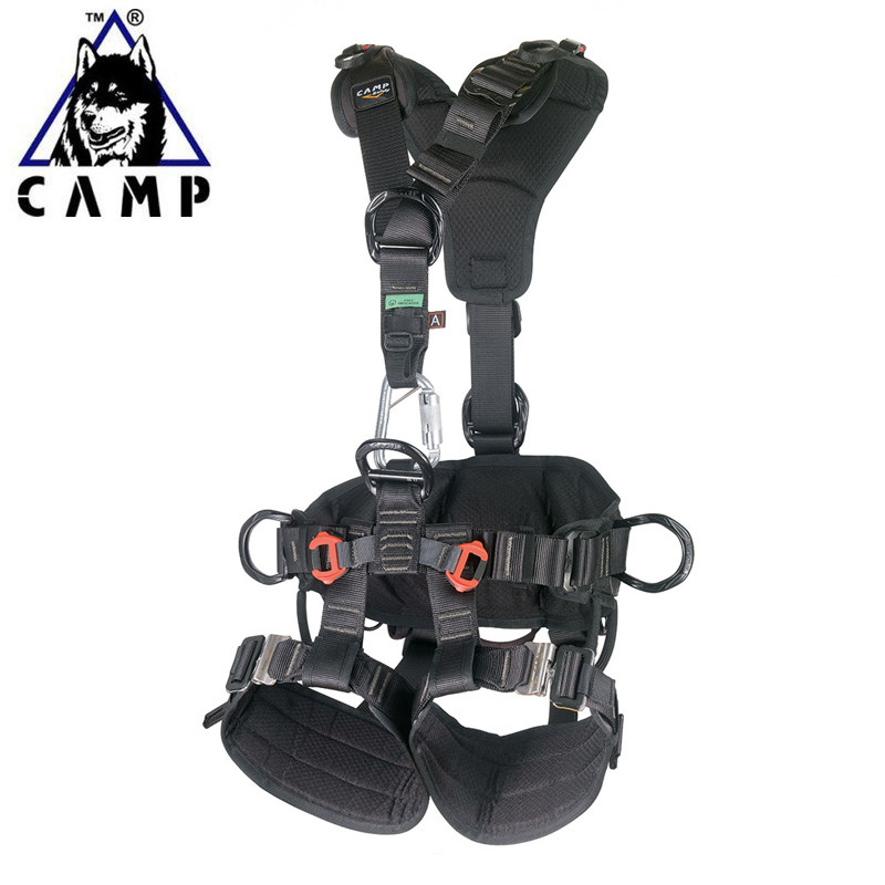 CAMP/坎普  266203 Access ANSI Black 全身安全带 救援工业户外
