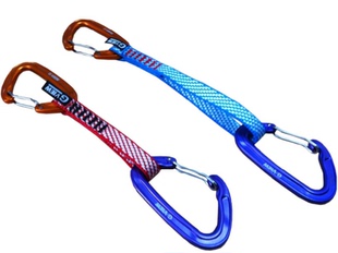 C155Q12 长12cm GVIEW 宽13mm 攀冰登山 18cmcm 超轻钢丝门快挂