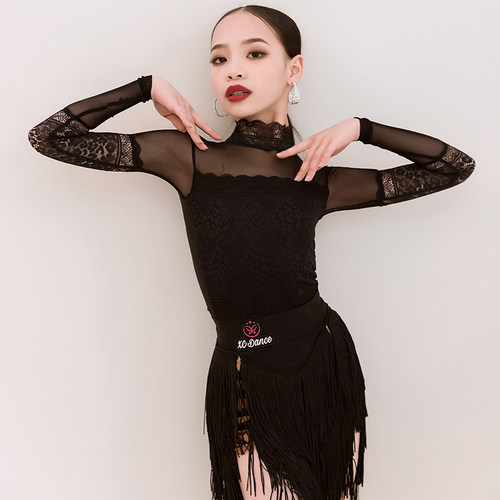星辰舞服拉丁舞练习套装冠军同款