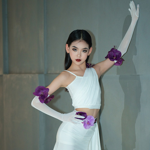 星辰舞服演出套装仙气新款高贵范