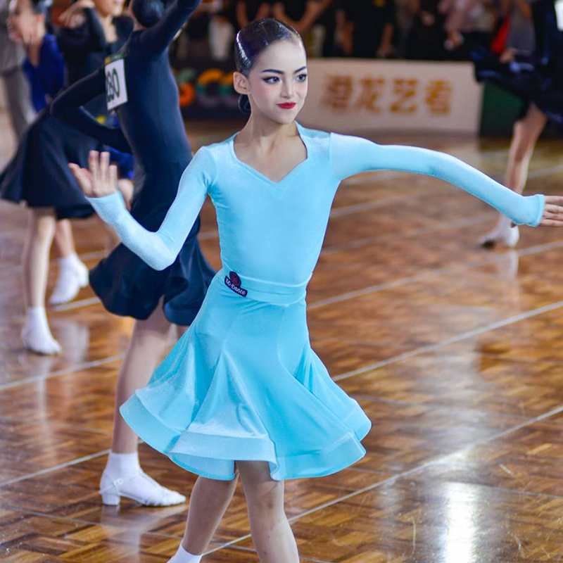 星辰舞服拉丁舞规定服比赛服套装