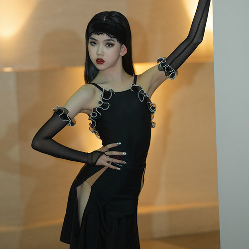 星辰舞服拉丁舞练习套装气质新款