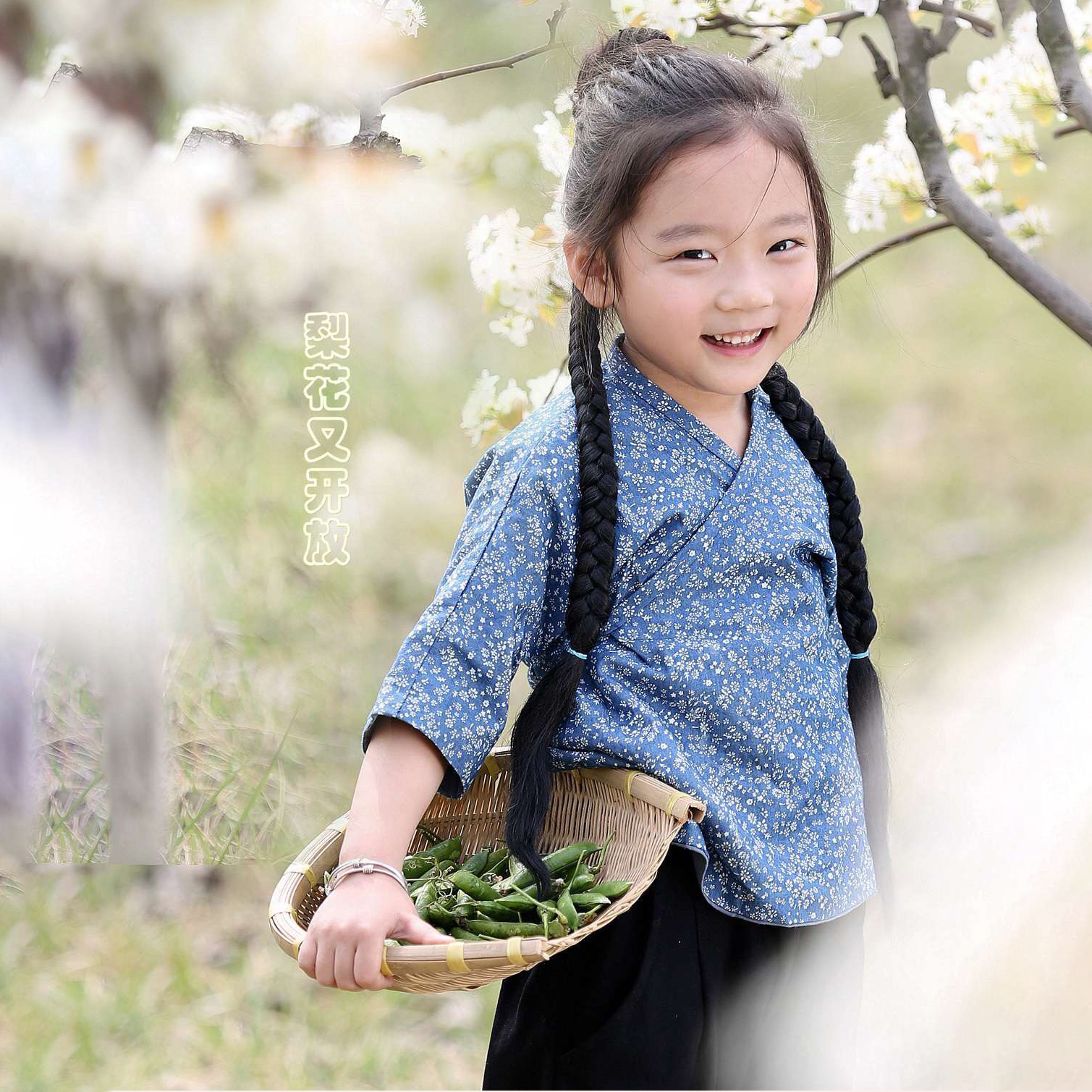 女童汉服儿童古装女中国风宝宝唐装夏纯棉舒适童装拍照摄影服装
