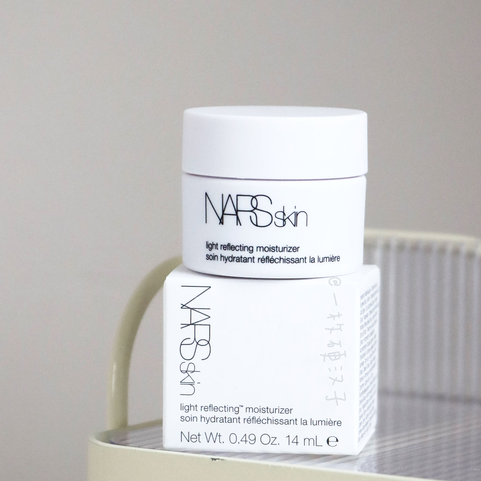 告别卡粉~ 包邮 Nars/纳斯流光肌美柔润保湿霜14ml妆前深层保湿