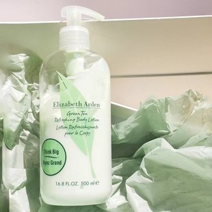 包邮 滋润保湿 有防伪 500ml 雅顿绿茶蜜滴身体乳 好闻留香久