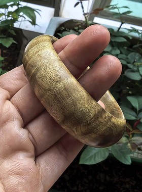 金丝楠木手镯  木手镯 内径5.8 边宽2 边厚1厘米