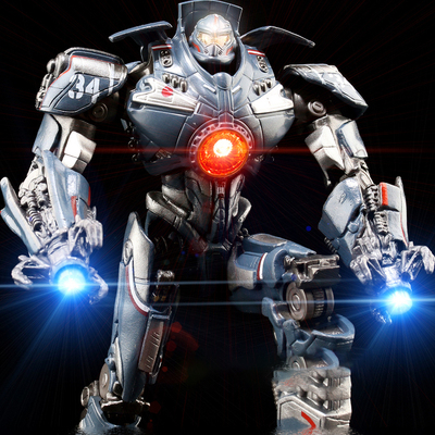 环太平洋机甲模型手办