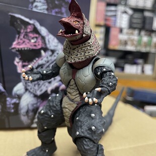 国产SHF哥尔赞超古代怪兽 迪迦奥特曼大怪兽平成尾巴可动手办古代