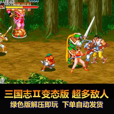 三国志2变态版 超多敌人 难度高 带金手指 总是草锥剑