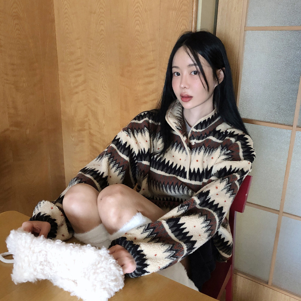 chic ▲韩国官网代购 费尔岛上衣