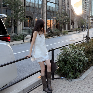 chic 吊带连衣裙 韩国官网代购