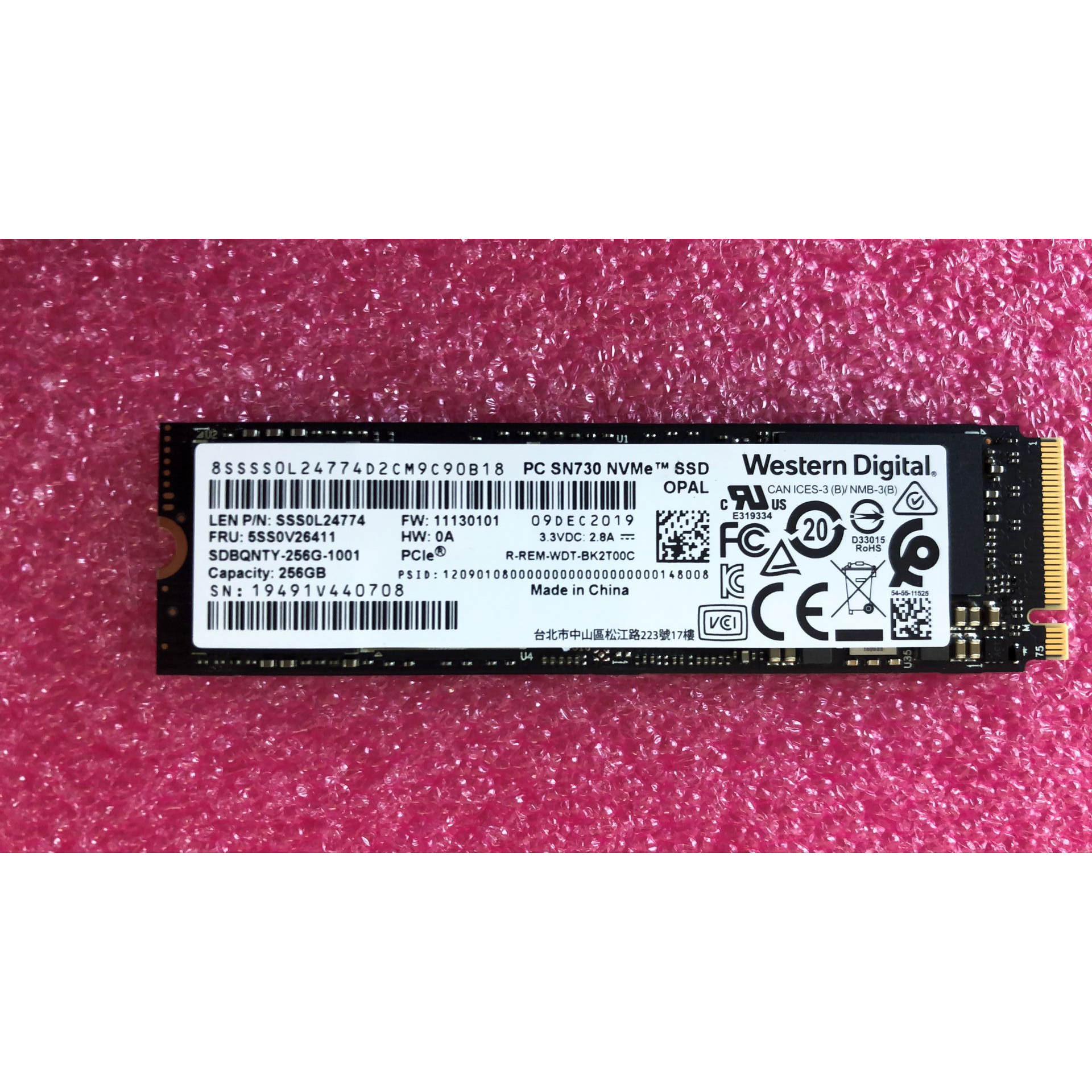 M.2NVME256GSSD固态盘SN730