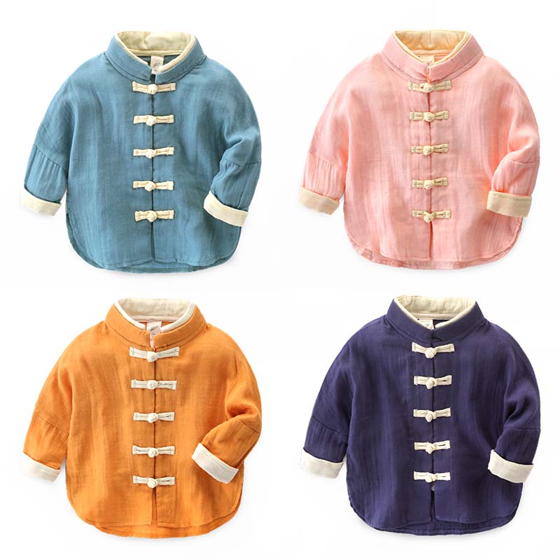 Chemise garcon à manche longue - Ref 2074333 Image 1