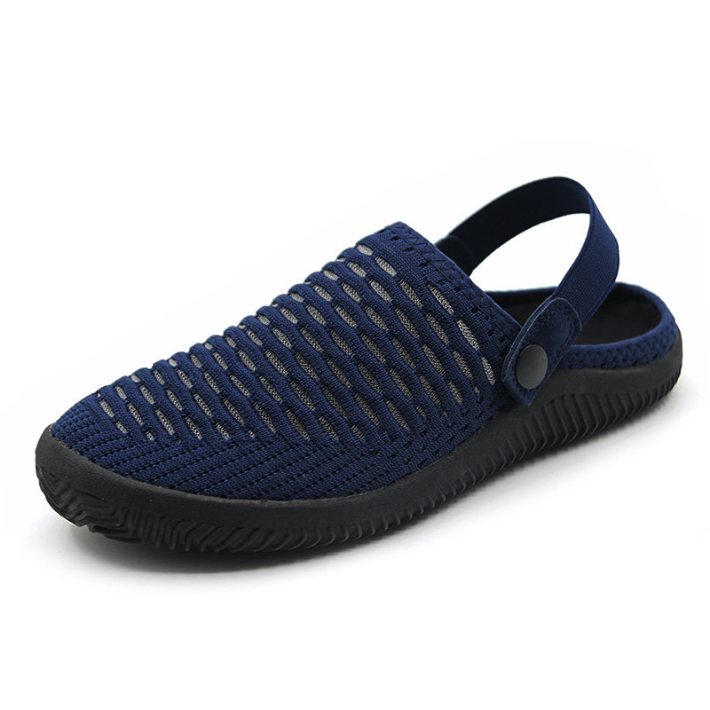 【断码清仓】中老年人拖鞋男橡胶底防滑爸爸拖鞋包头拖鞋爷爷夏季,流行男鞋,包头拖,淘宝优惠券,粉丝福利购,淘宝优惠卷