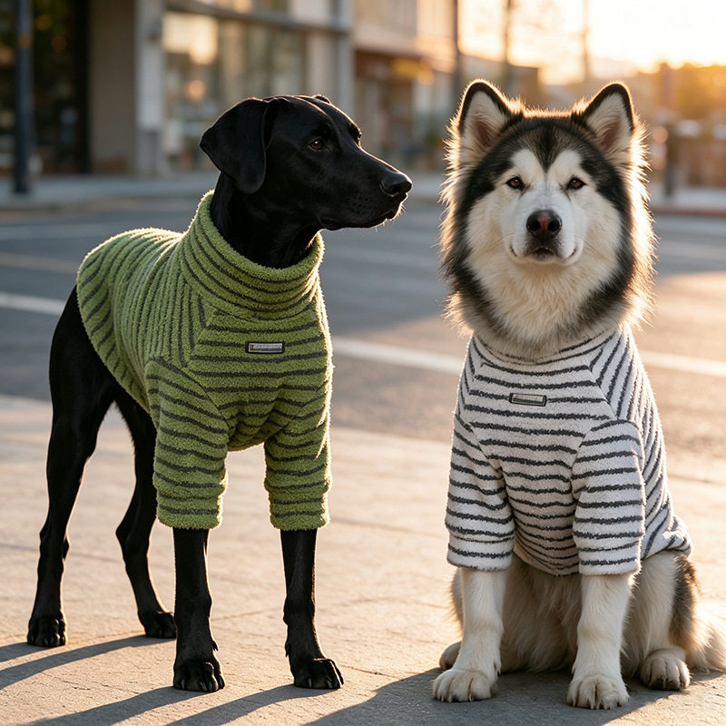 青松宠品宠物狗狗中大型犬衣服暖狗宠物服装/雨衣