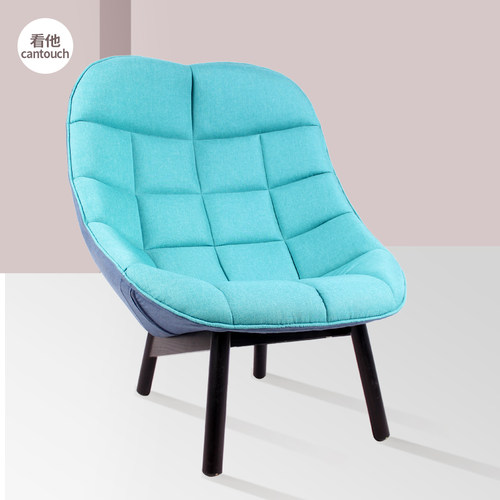 花瓣休闲椅cantouch实木北欧