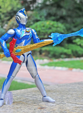 万代豪华版超可动德凯奥特曼奇迹型带配件人偶模型玩具礼物 21935