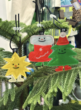 StudioPills 圣诞节限定手作自行车骑行反光配件包挂件创意礼物