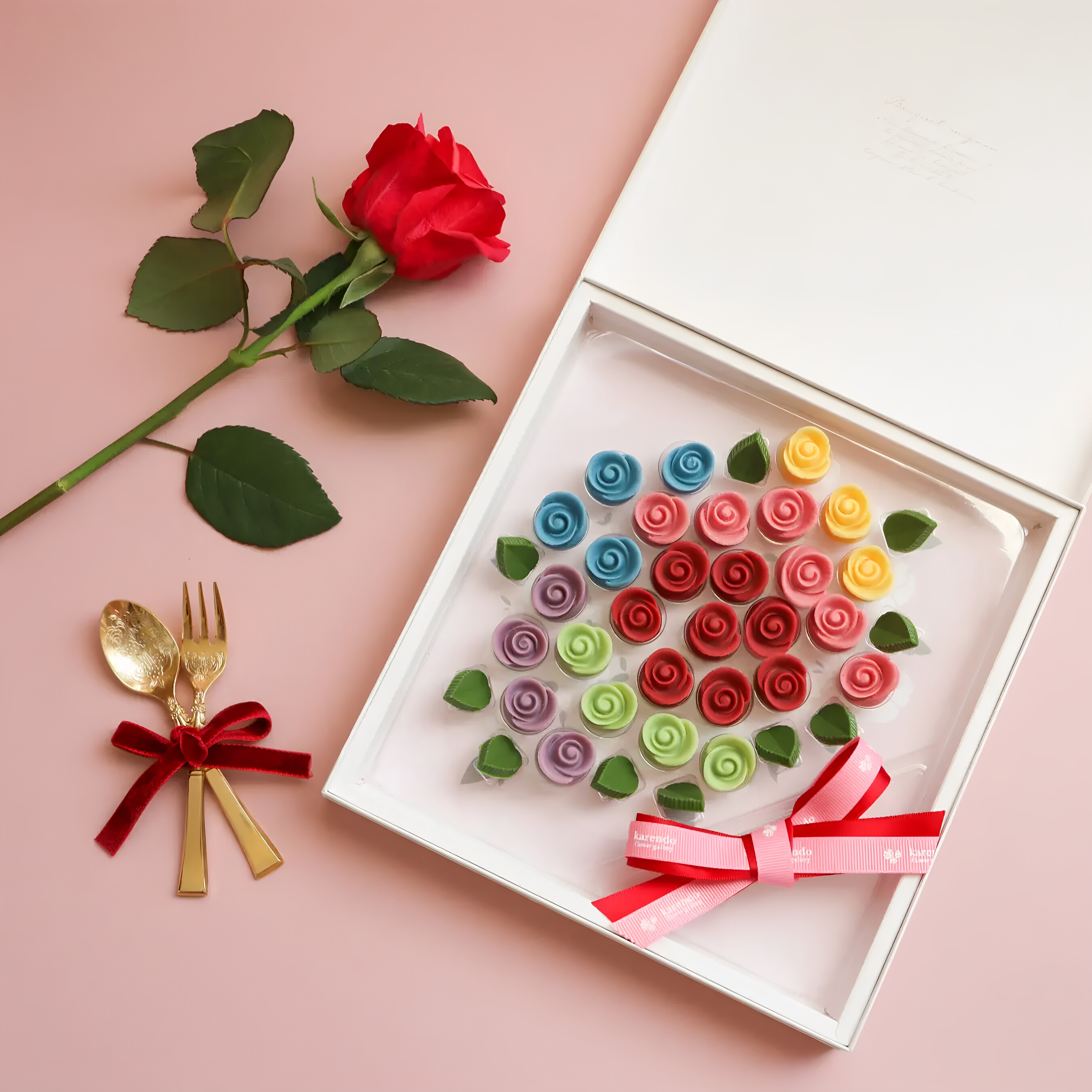 【超推礼盒】日本Messagede rose玫瑰花巧克力送女生情人节纪念
