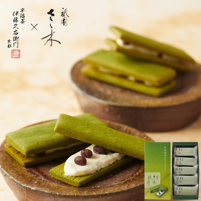 伊藤久右卫门抹茶奶油夹心饼干