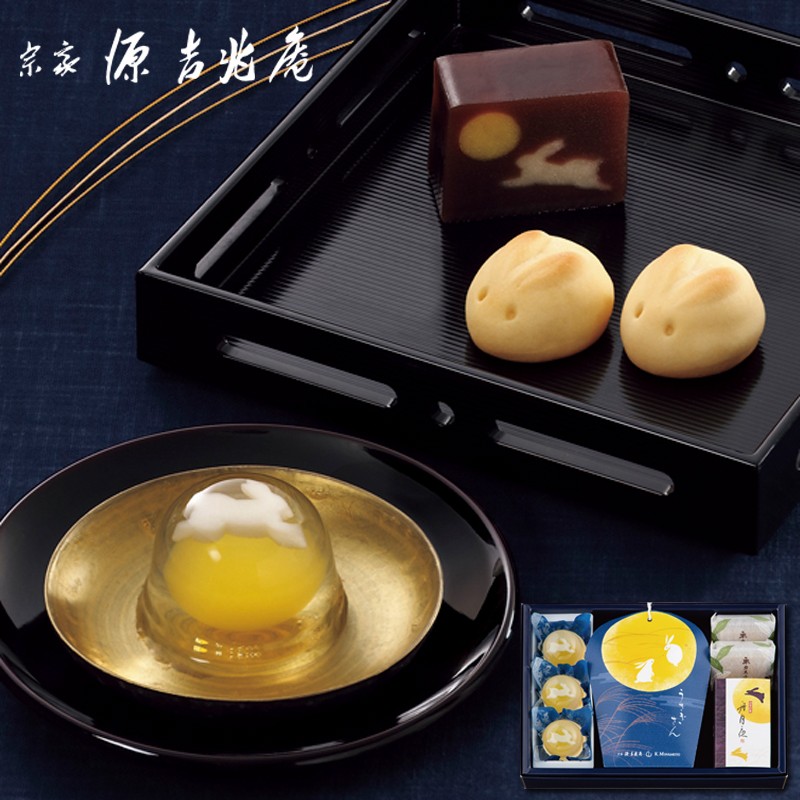 宗家源吉兆庵月夜兔子芒果冻布丁