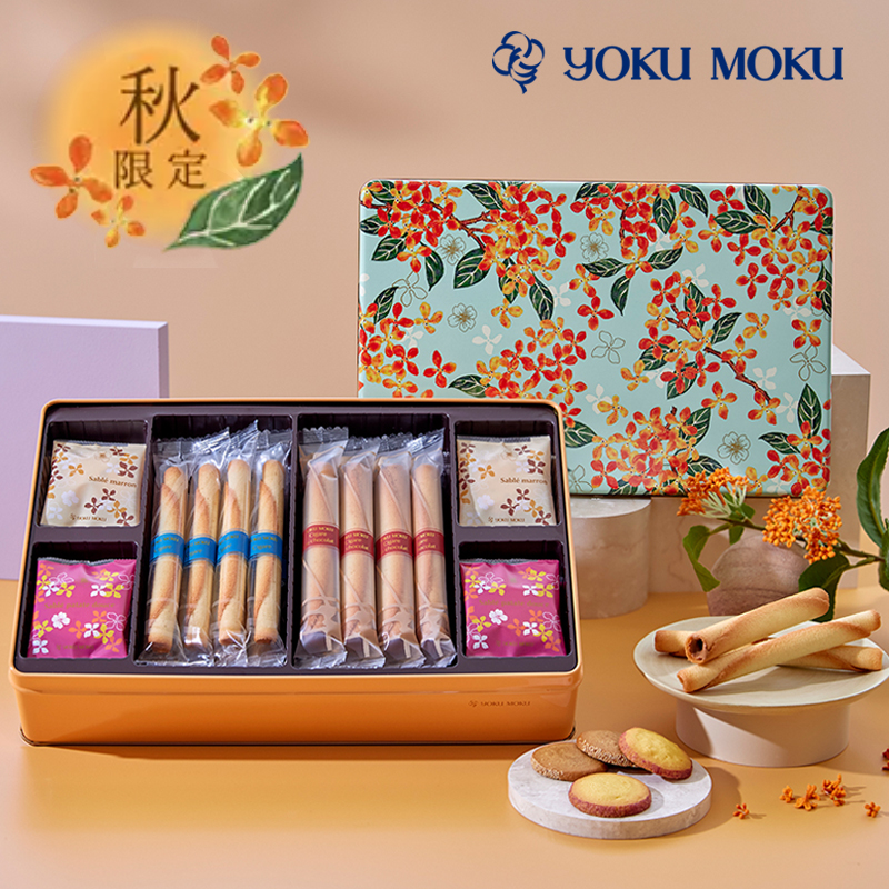 YOKUMOKU手工蛋卷饼干春季樱花