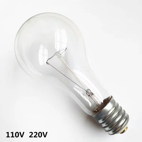 船用E39/E40大功率透明灯泡110V/220V 300W/500W/1000W 5个